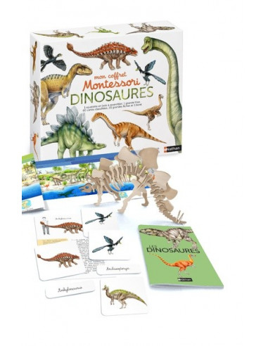 COFFRET MONTESSORI DINOSAURES