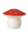 LAMPE CHAMPIGNON MOYEN ROUGE 