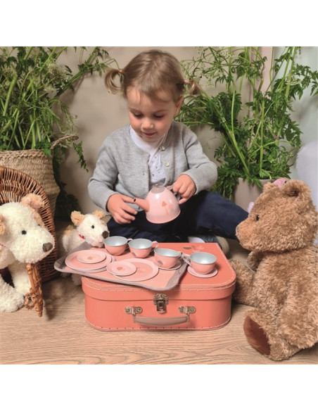 SET DE TEA EN METAL CHAMPIGNON 