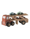 CAMION DE TRANSPORT POUR VOITURES EN BOIS