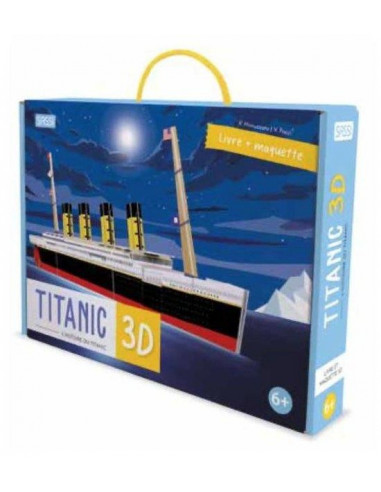 Voyage, découvre, explore - le titanic 3d - l'histoire du ti
