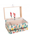 Boite a bijoux musicale petit chaperon rouge