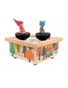 Boite a musique dancing petit chaperon rouge