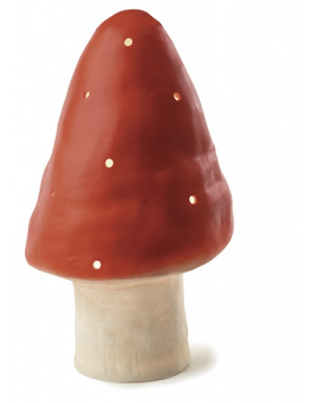 LAMPE CHAMPIGNON PETIT ROUGE 