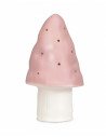 LAMPE CHAMPIGNON ROSE