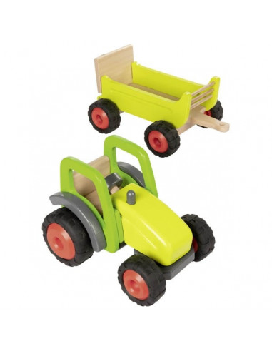 Tracteur avec remorque