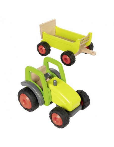 Tracteur avec remorque