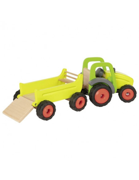 Tracteur avec remorque