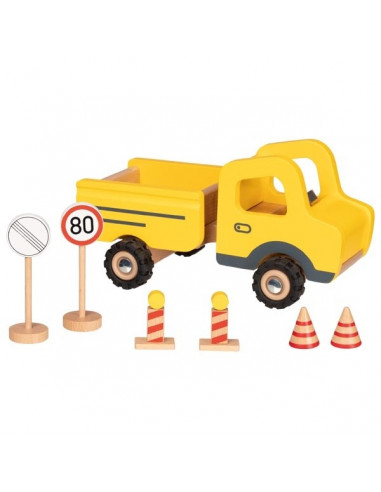 Camion avec panneaux