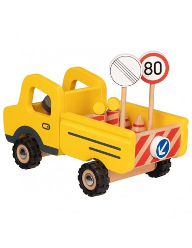 Camion avec panneaux