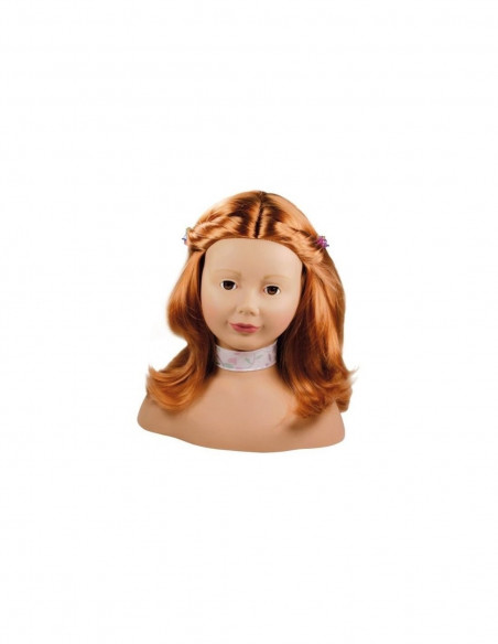 Tête à coiffer et à maquiller rousse