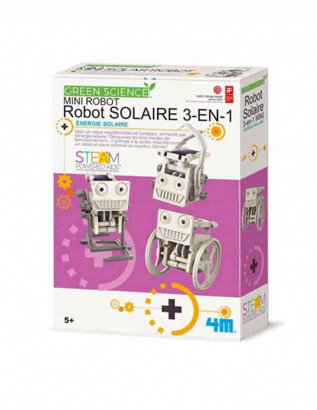Robot solaire 3 en 1