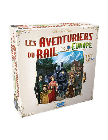 AVENTURIERS DU RAIL EUROPE 15E ANNIVERSAIRE 