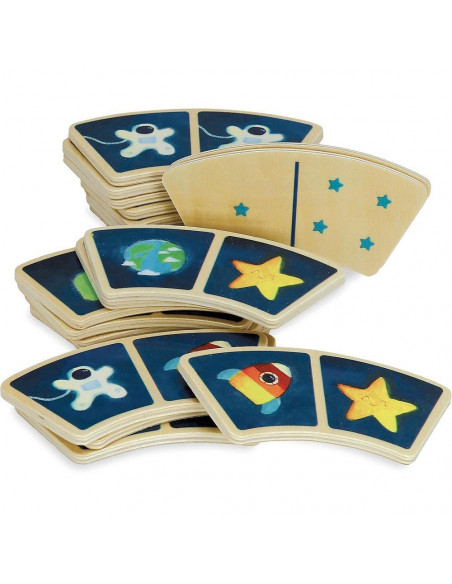 DOMINOS DANS L'ESPACE