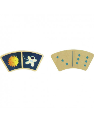 DOMINOS DANS L'ESPACE