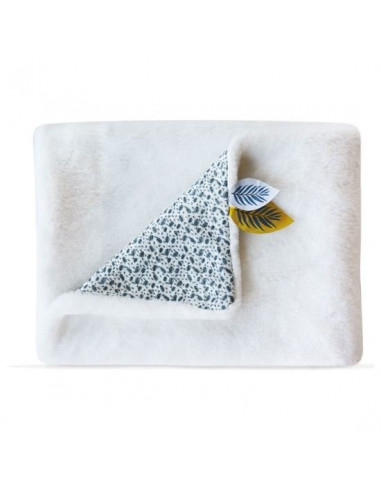 Plaid douceur yoca le koala blanc