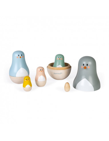 Poupées gigognes sweet cocoon pingouin
