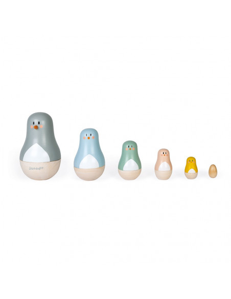 Poupées gigognes sweet cocoon pingouin