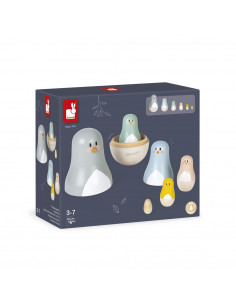 Poupées gigognes sweet cocoon pingouin