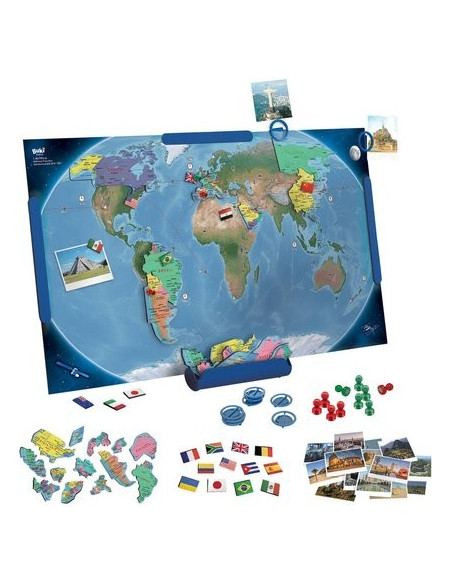 Planisphere magnetique 40 pieces buki