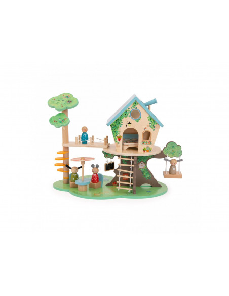 Cabane dans les arbres moulin roty
