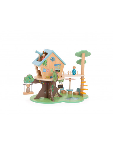 Cabane dans les arbres moulin roty