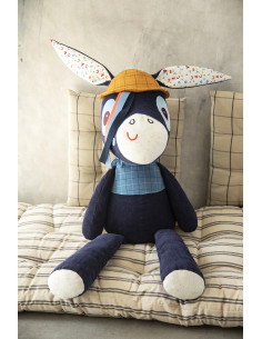IGNACE grande peluche âne 2