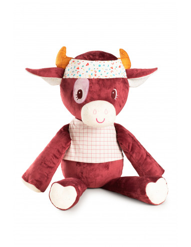ROSALIE grande peluche vache