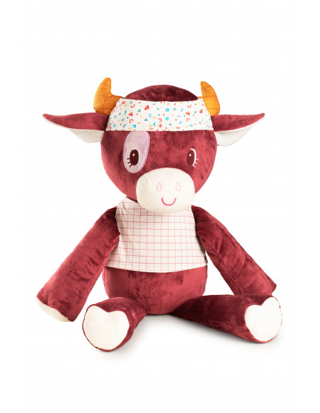 ROSALIE grande peluche vache