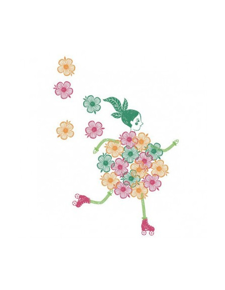 Tampons Mix & Match - Flower Girls