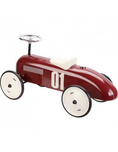 Porteur voiture vintage bordeaux - vilac