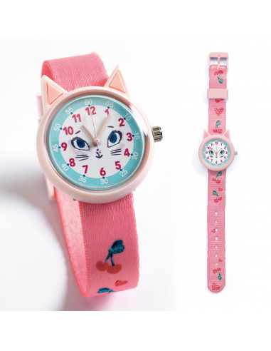 Djeco - montre des petits -  chat