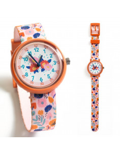 Djeco - montre des petits - montre fleurs 2