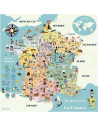 Carte magnétique France                 