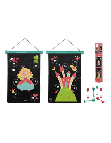 Jeu de flechettes magnetiques - Princesse