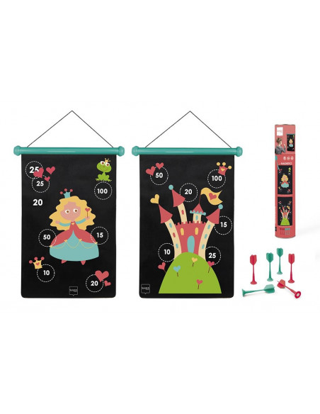 Jeu de flechettes magnetiques - Princesse