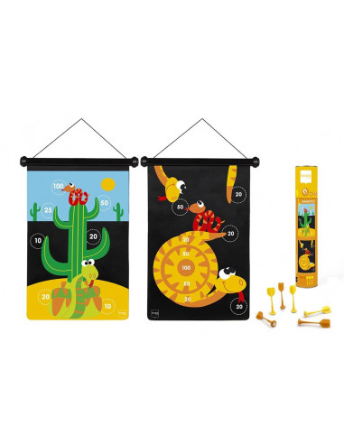 Jeu de flechettes magnetiques - Serpents