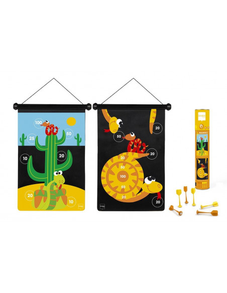 Jeu de flechettes magnetiques - Serpents
