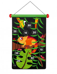 Jeu de flechettes magnetiques - Jungle