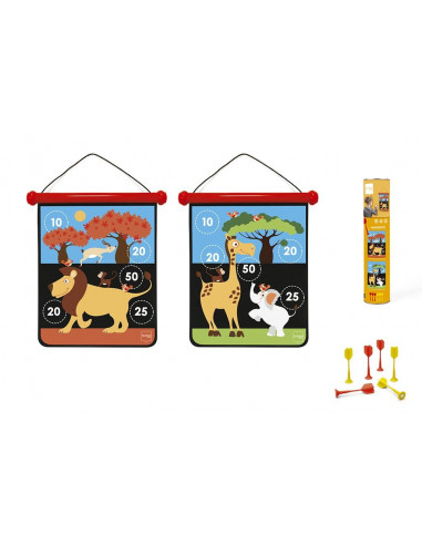 Jeu de flechettes magnetiques - Safari