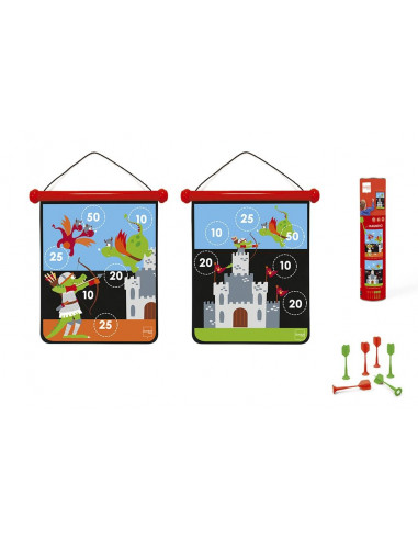 Jeu de flechettes magnetiques - Chevalier