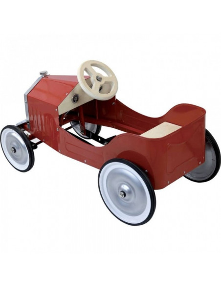 Grande voiture a pedales rouge
