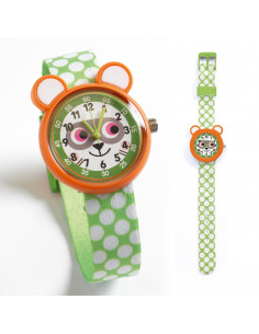 Djeco - montre des petits - raton laveur