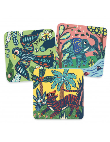 Cartes a gratter des petites - grosses betes