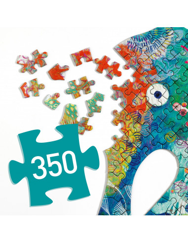 Puzzle art - see horse - 350 pièces