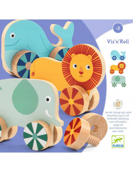 Jeu de manipulation - vis'n'roll
