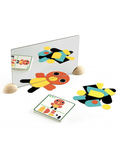 Jeu de construction - ze mirror animals