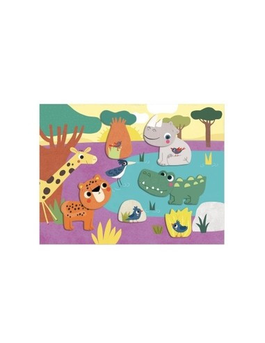 Collages pour les tout-petits - premiers collages