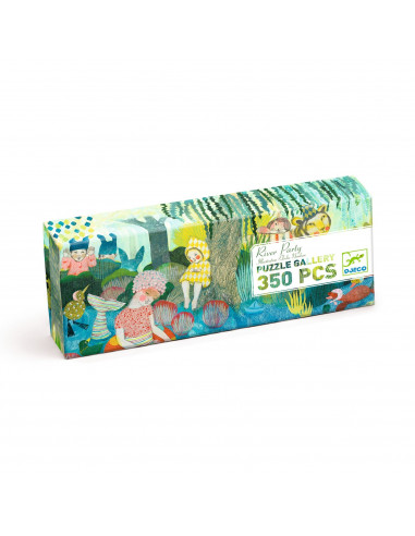PUZZLE GALLERY-RIVER PARTY-350PCS