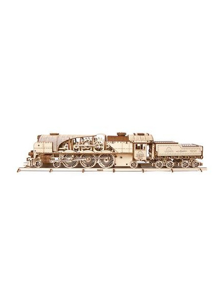 V-express train a vapeur avec wagon de charbon - 538 pieces
